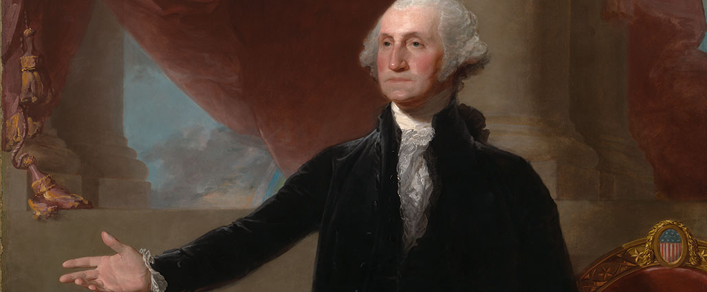 1028x425 America's Presidents National Portrait Gallery - President George Washington Painting