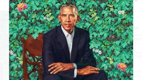 492x277 Newspaper Art Critics Rush To Defend - President Obama Painting