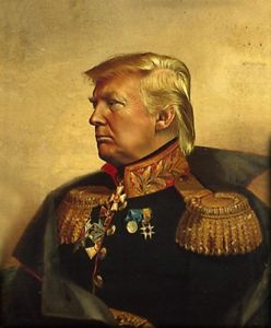 248x300 President Trump 24x32 Handcraft Portrait Oil Painting On Canvas - President Trump Painting