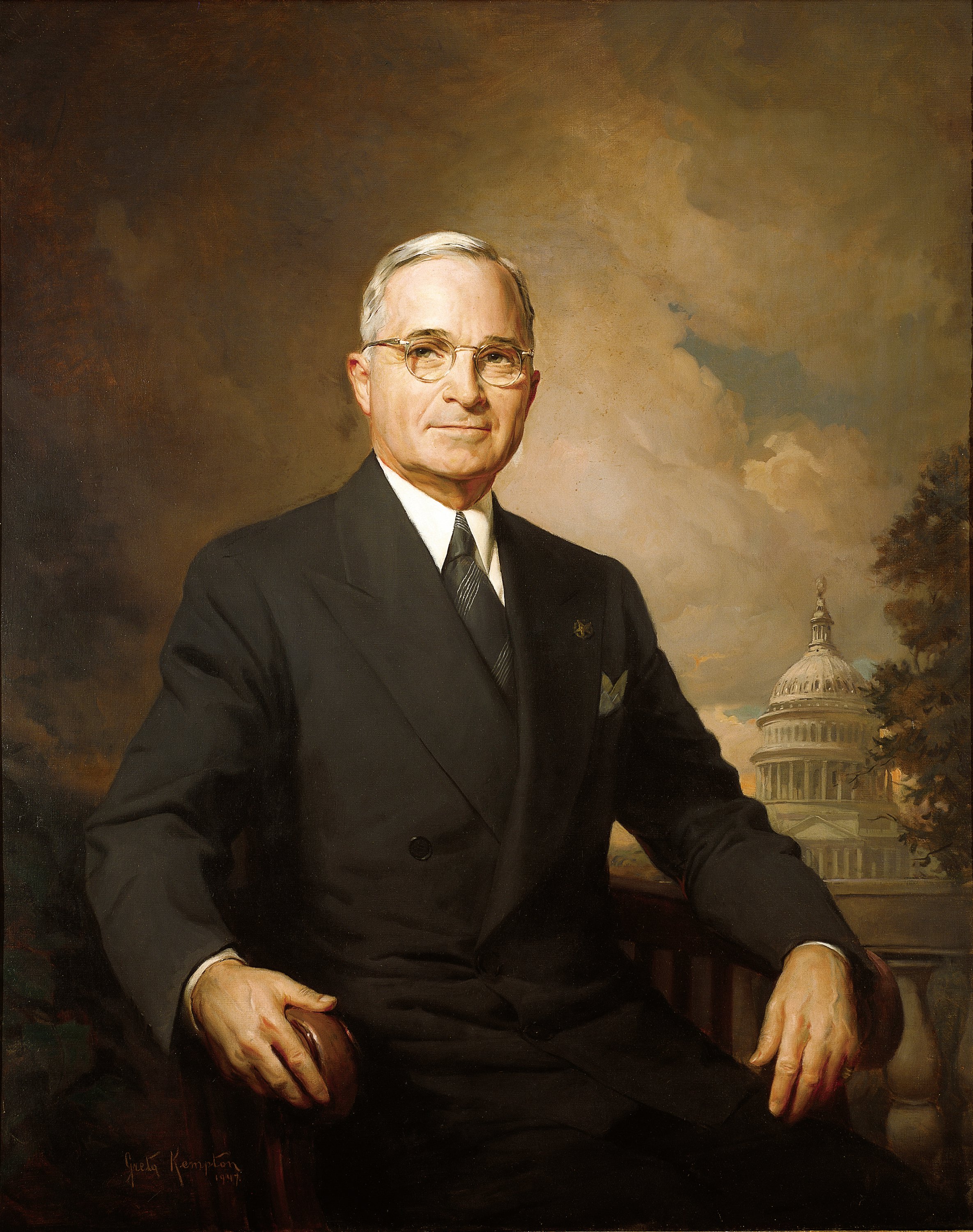 2370x3000 Fileharrytruman.jpg - Presidential Painting