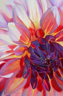 212x321 Marni Maree Pretty Flower Painting Gardening - Pretty Flower Painting