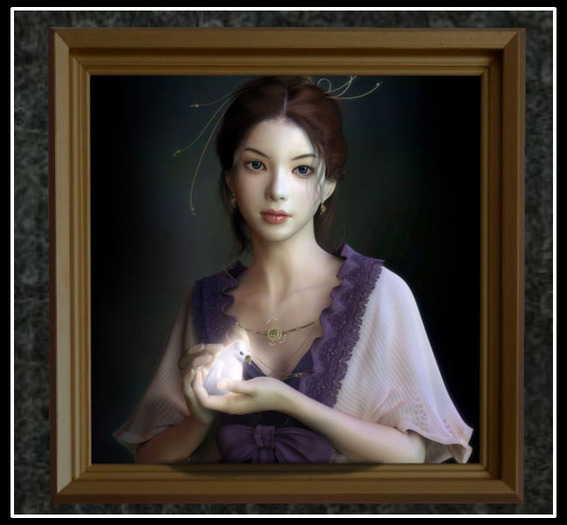 567x525 Second Life Marketplace - Pretty Girl Painting