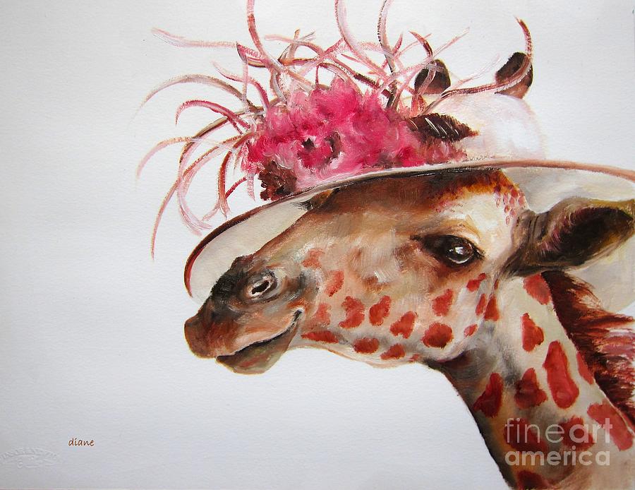 900x694 Im So Pretty Painting By Diane Kraudelt - Pretty Painting