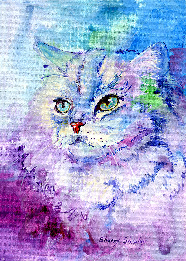 643x900 Spoiled Pretty Painting By Sherry Shipley - Pretty Painting