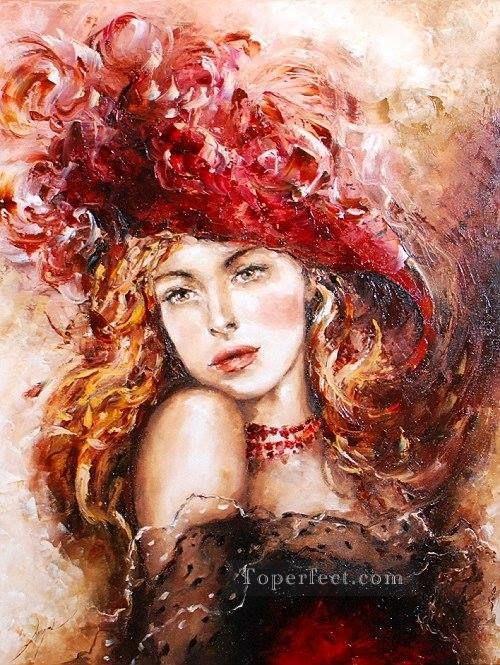 500x665 Pretty Woman 30 Impressionist Painting In Oil For Sale - Pretty Woman Painting
