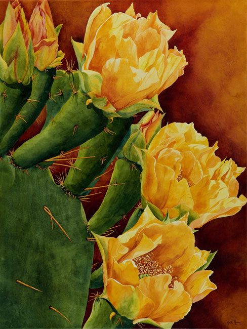 Prickly Pear Painting At Paintingvalley.com 