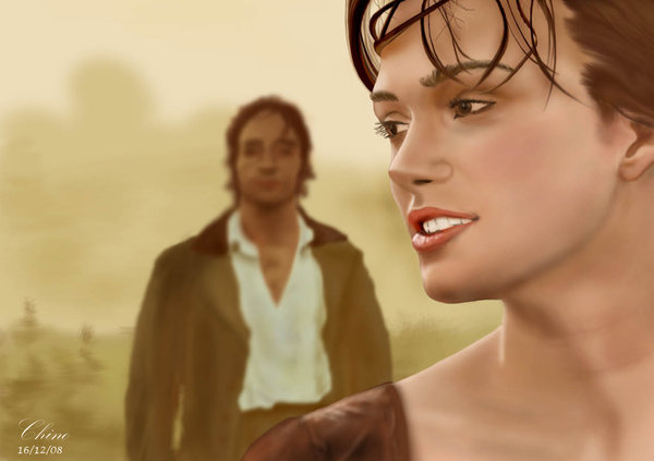 600x423 Pride And Prejudice Painting By Chinogi - Pride And Prejudice Painting