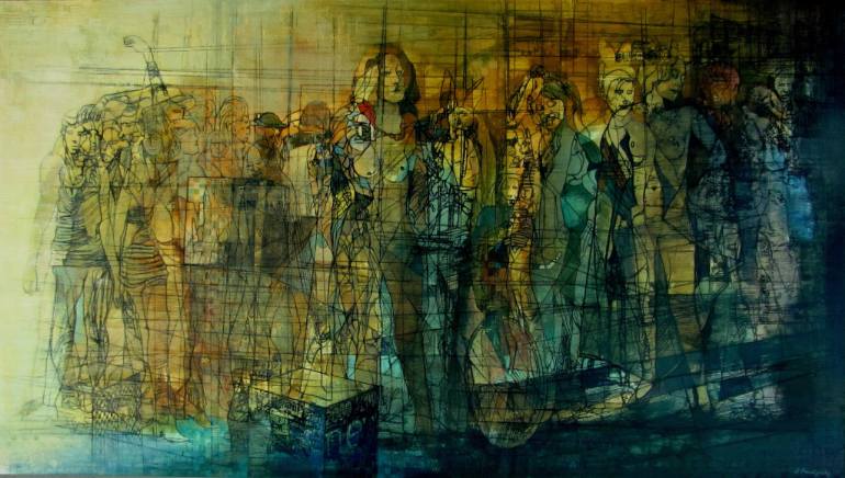 770x436 Saatchi Art Parade Of Pride Painting By Anatoly Baratynsky - Pride Painting