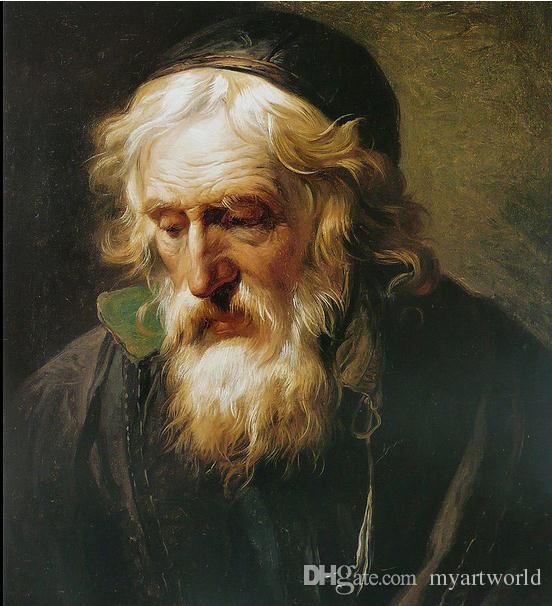 552x606 The Greek Priest Portrait,pure Hand Painted Portrait Art Oil - Priest Painting