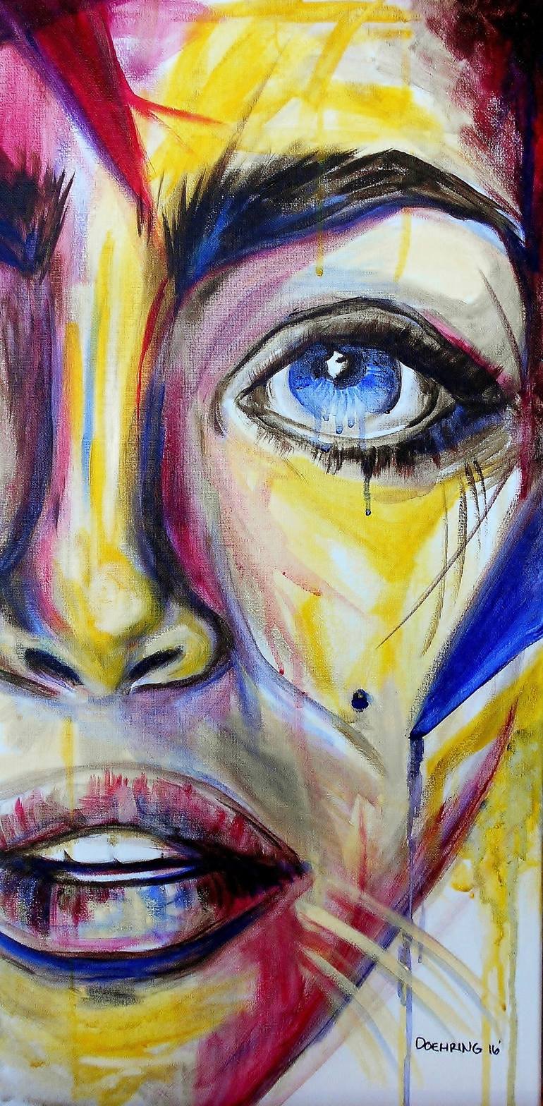 770x1568 Saatchi Art Primary Instincts Painting By Jennifer Doehring - Primary Painting