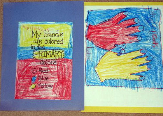 559x399 The Art Book Page One, Primary Hands Portfolio Assessment And Art - Primary Painting