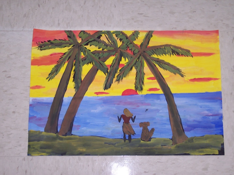 800x600 Color Theory Painting - Primary Painting
