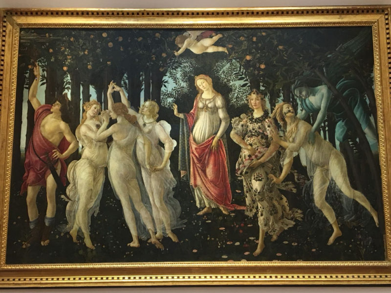 800x600 Botticelli Primavera Celebrate Springtime Style, - Primavera Painting
