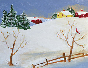 300x233 Primitive Folk Art Paintings Fine Art America - Primitive Folk Art Painting