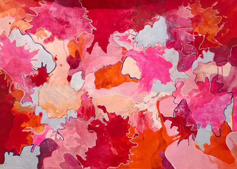 770x550 Saatchi Art Primrose Painting By Remington Weinger - Primrose Painting