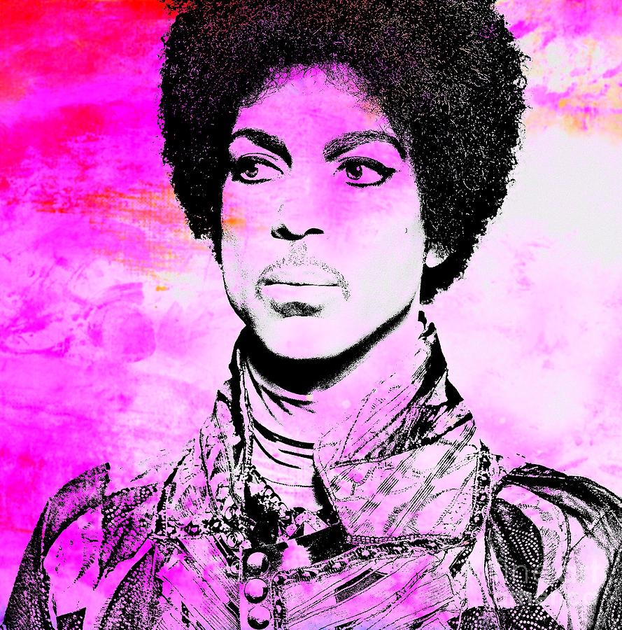 Prince Musician Painting at PaintingValley.com | Explore collection of ...