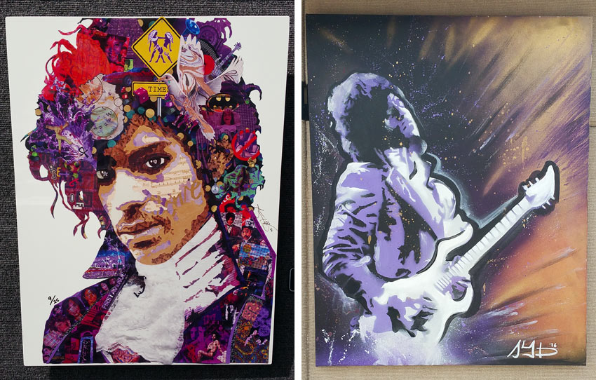 850x542 Prince - Prince Musician Painting