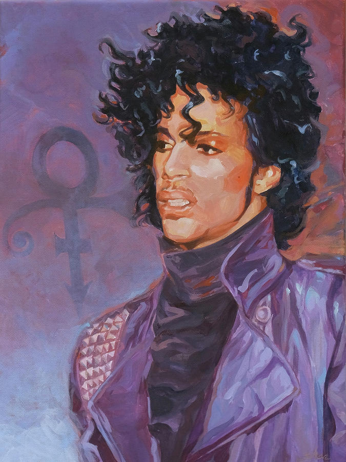 675x900 Prince - Prince Painting