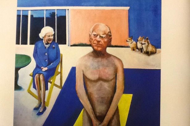 615x409 Royal Police Get On The Case Of Newcastlertist Who Painted - Prince Philip Painting