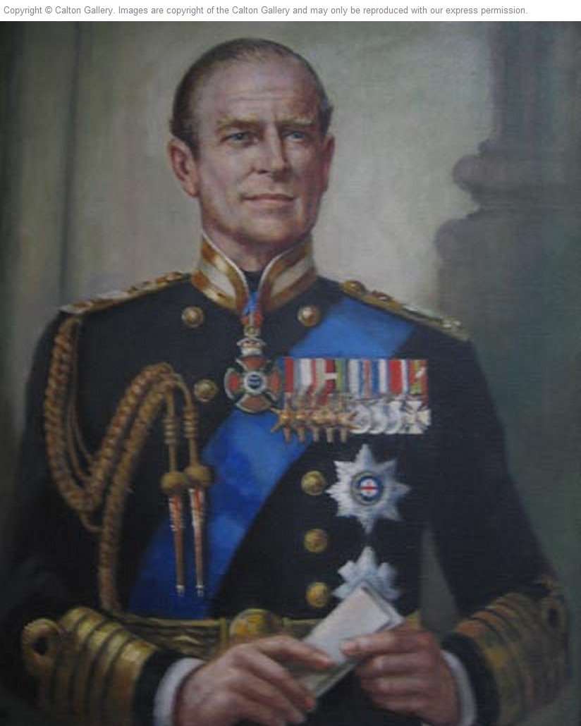 824x1030 Calton Gallery - Prince Philip Painting