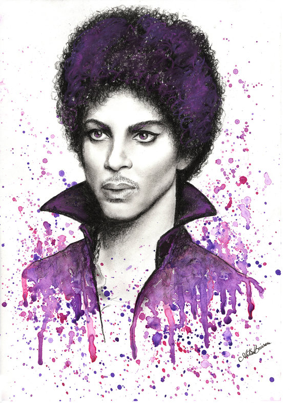 Prince Purple Rain Painting at PaintingValley.com | Explore collection ...