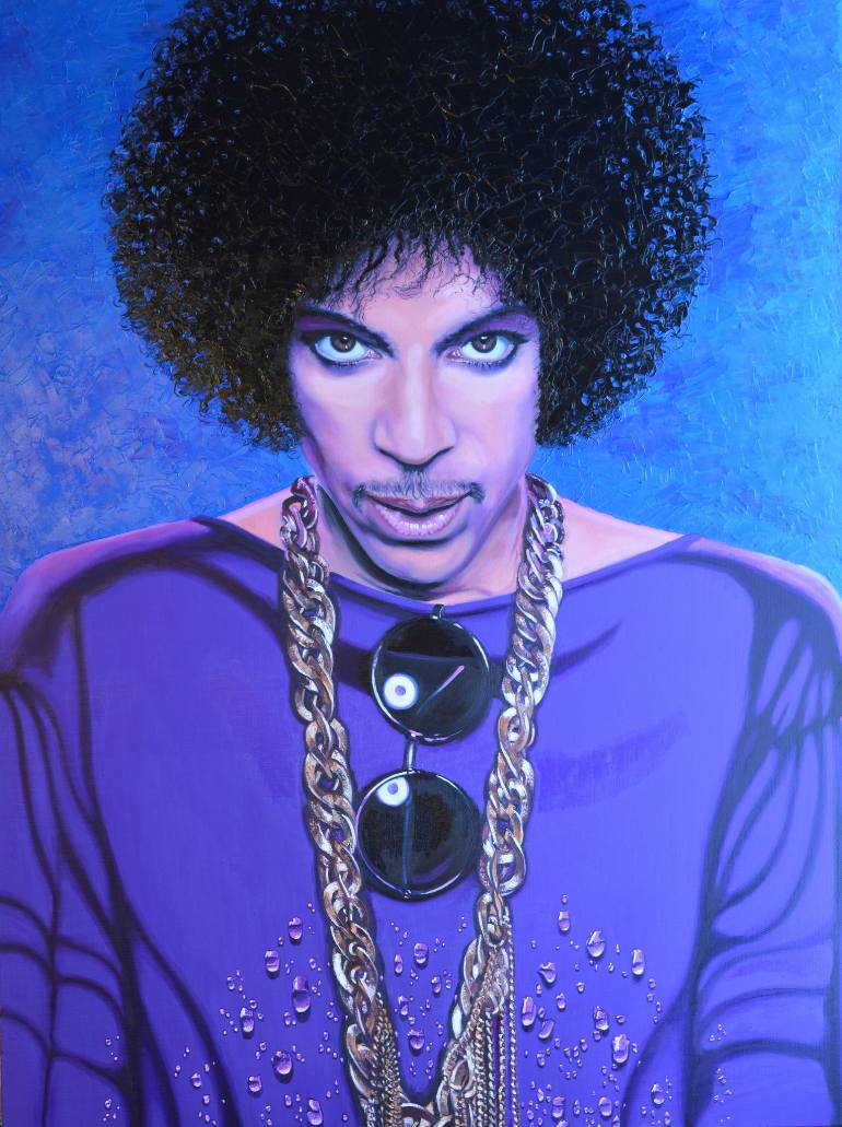 Prince Purple Rain Painting at PaintingValley.com | Explore collection ...