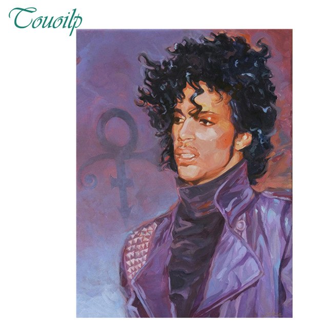 640x640 Diy Diamond Painting Roundampsquare Handsome Singer Star Prince - Prince Singer Painting