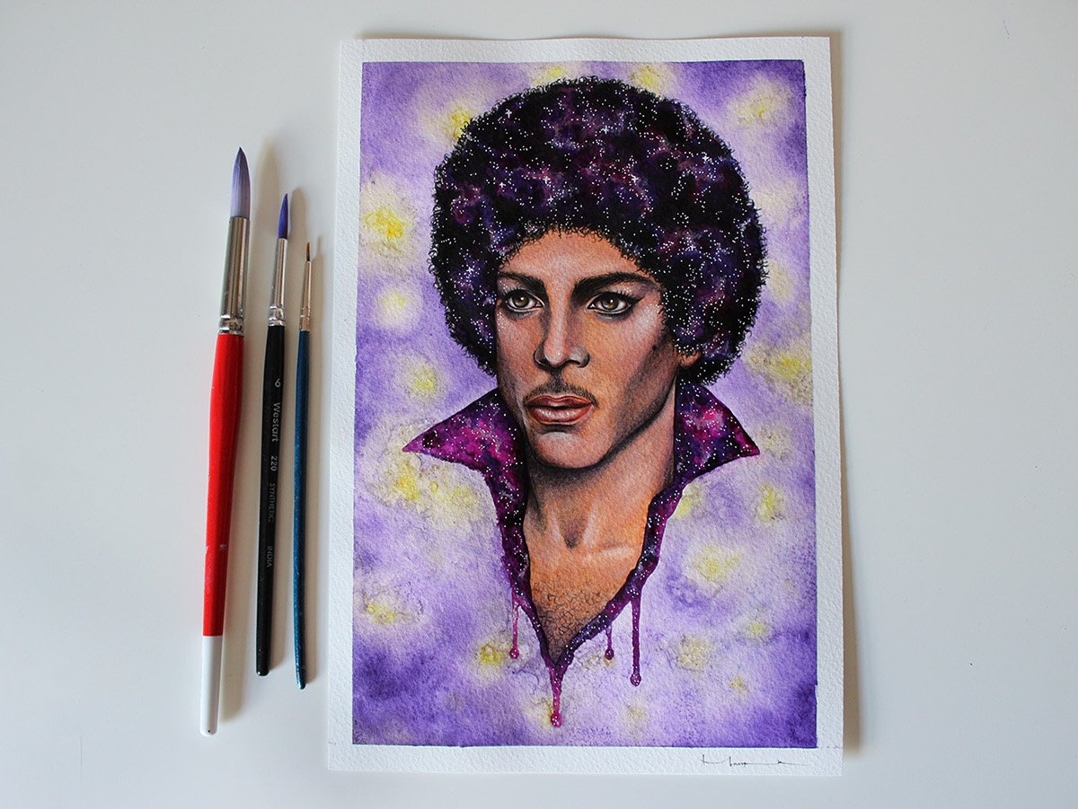 1200x901 Singer Prince - Prince Singer Painting