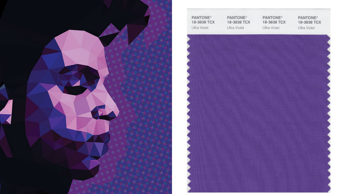 1200x675 The 2018 Pantone Color Of The Year Is Ultra Violet. Don'T Mistake - Prince Singer Painting