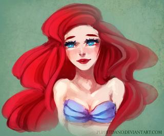 320x266 Speedpaint Of My Absolute Favorite Disney Princess, Ariel! D - Princess Ariel Painting