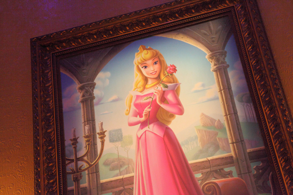 1024x683 Princess Aurora Painting A Painting Of Princess Aurora - Princess Aurora Painting