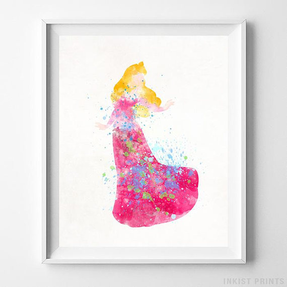 570x570 Princess Aurora Sleeping Beauty Sleeping Beauty Art Disney - Princess Aurora Painting