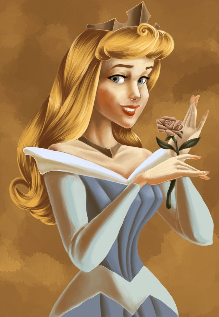 743x1075 Princess Aurora By Zaphy1415926 - Princess Aurora Painting