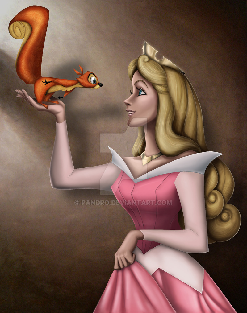 800x1015 Princess Aurora By Pandro - Princess Aurora Painting