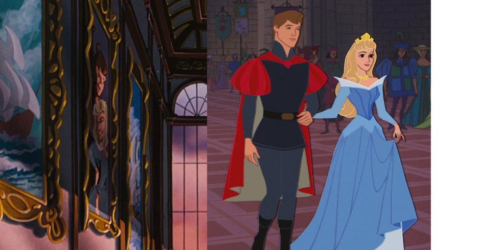 1024x512 The One Mind Blowing Detail You Missed In The Little Mermaid - Princess Aurora Painting