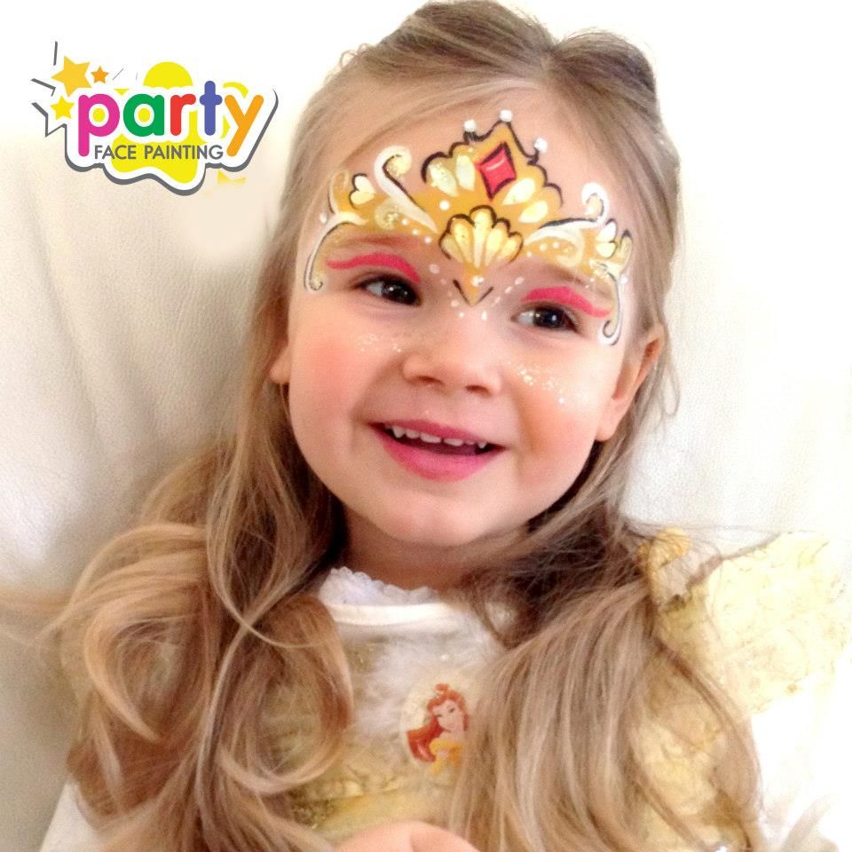 960x960 Princess Belle Face Painting Face Painting Inspiration - Princess Belle Painting