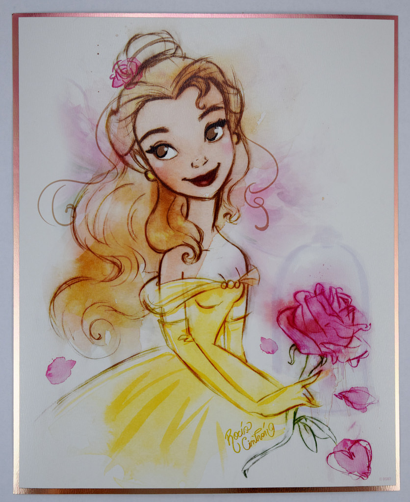 Princess Belle Painting at PaintingValley.com | Explore collection of ...