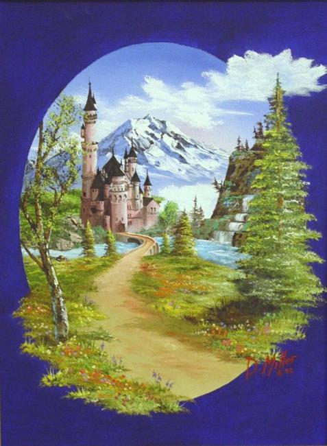 477x650 Princess Castle - Princess Castle Painting