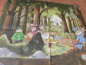 300x225 Huge 69x59 Painting Princess Castle In The Forest Wcute Animals 4 - Princess Castle Painting