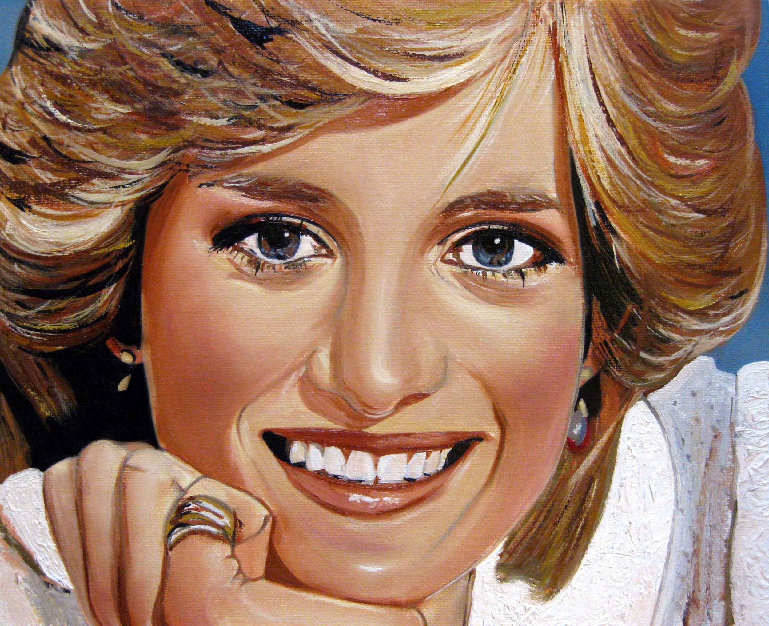 2500x2035 Princess Diana - Princess Diana Painting