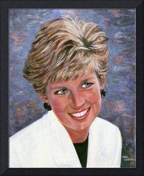 287x350 Stunning Princess Diana Artwork For Sale On Framed Prints - Princess Diana Painting