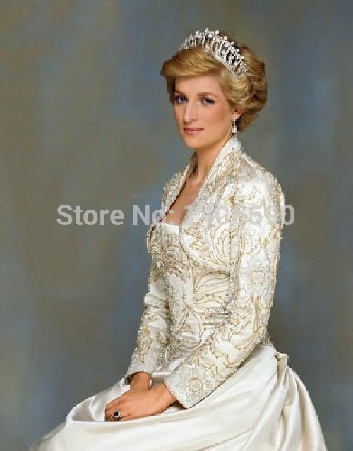 500x639 Princess Diana Spencer Portrait - Princess Diana Painting