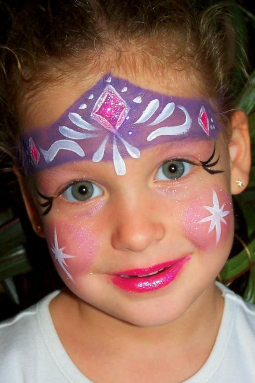 512x768 Fp Princess Crown Portrait Hi Lighted.jpg Provided By Joyful - Princess Face Painting