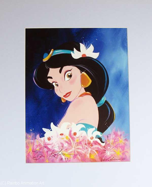 600x736 Princess Jasmine Disney Gallery Print - Princess Jasmine Painting