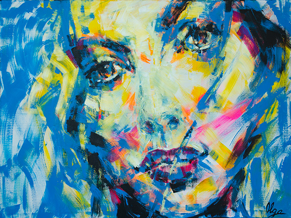 600x450 Exhibition Online Summer Sale Abstract Expressionism The Abstract - Princess Painting Online