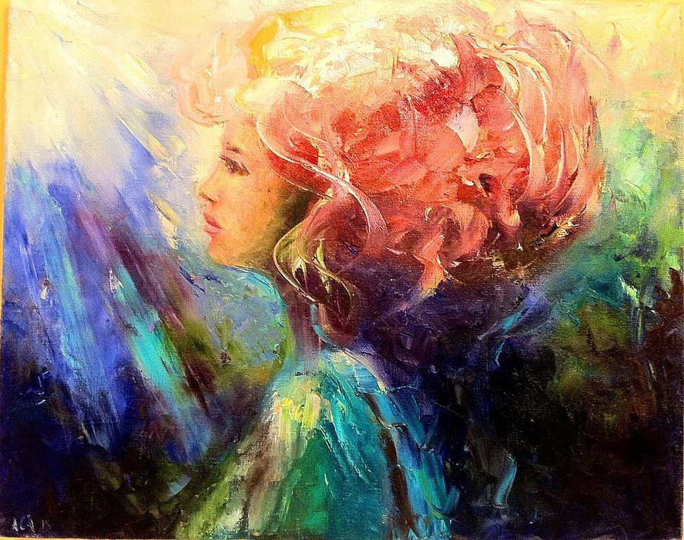 972x768 Oil Painting - Princess Painting Online