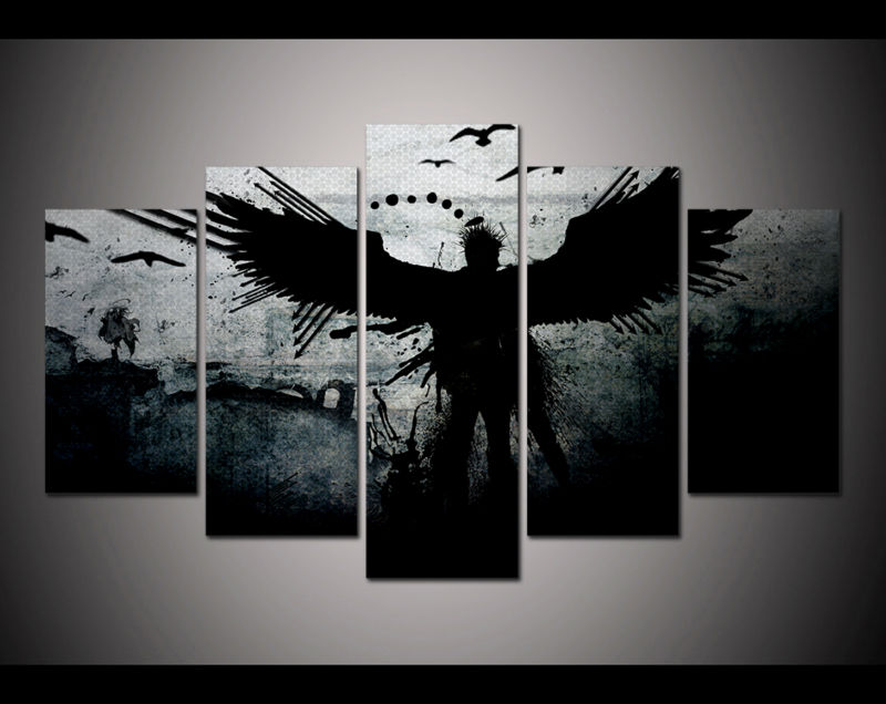 800x636 Canvas Print Painting 5 Panel Hd Printed Oil Painting Lost - Print Oil Painting