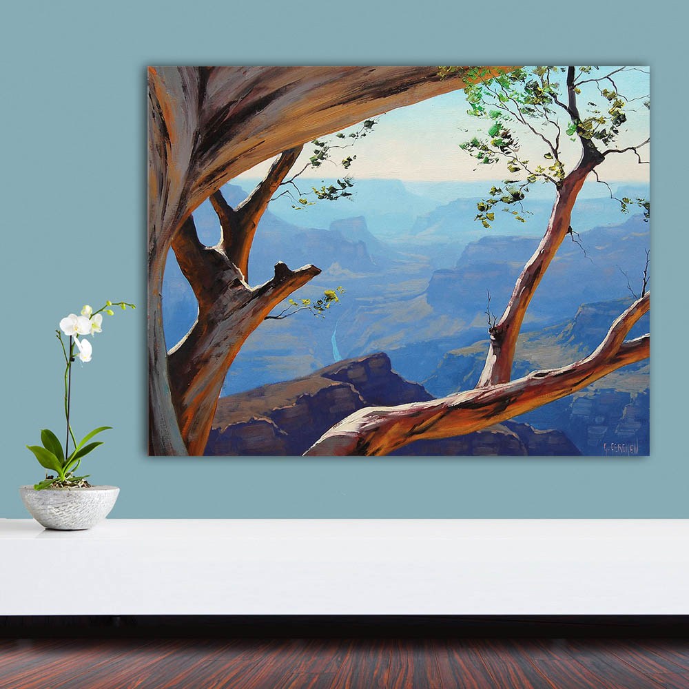 1000x1000 Large Size Print Oil Painting Wall Painting Branches, Trees - Print Oil Painting