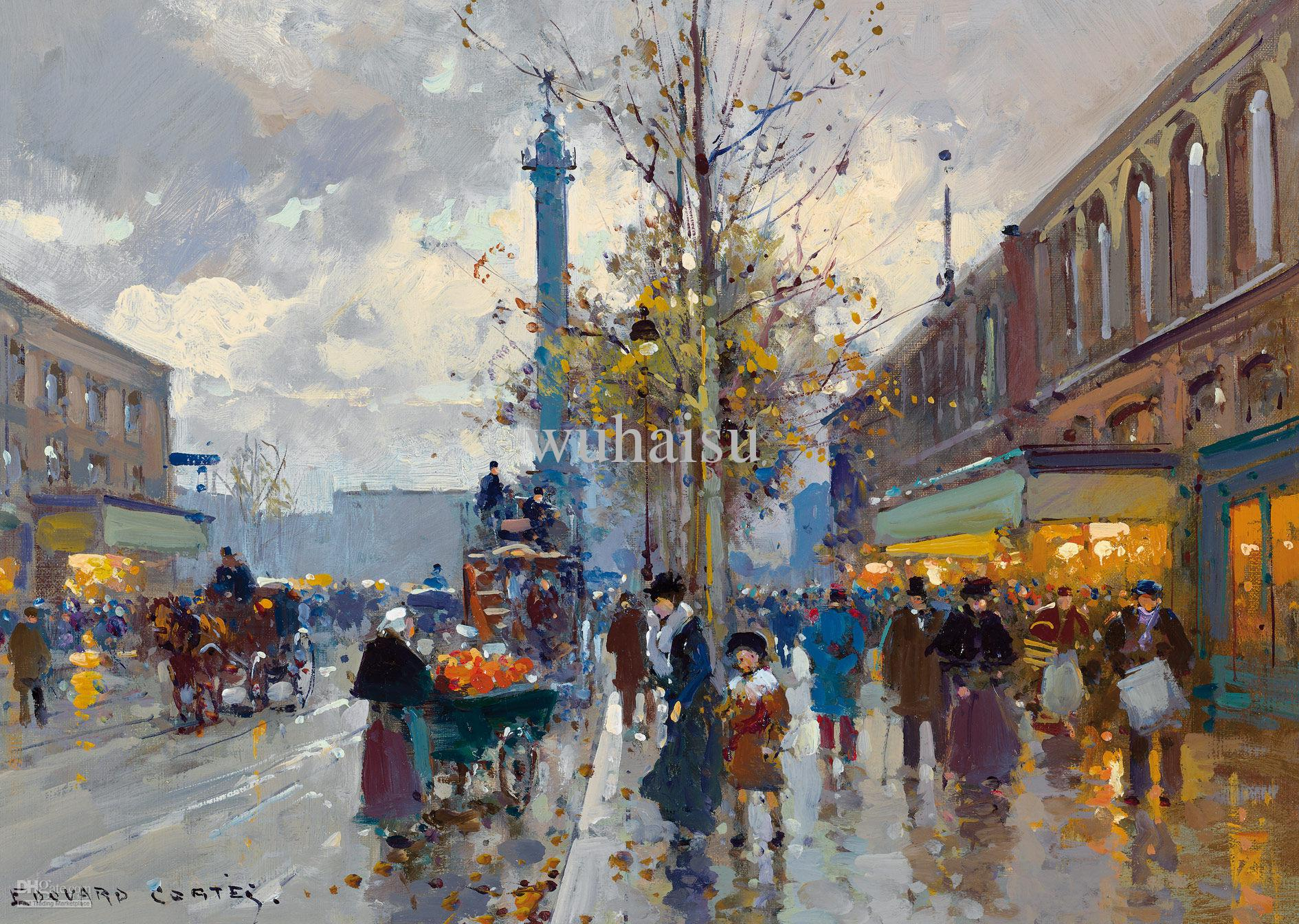 1890x1344 Paris Oil Paintings Canvas 2018 Hot Selling Hd Print Oil Painting - Print Oil Painting