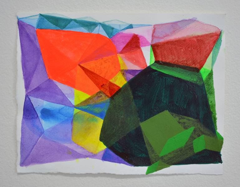 770x599 Saatchi Art Colors Prism Painting By Nutthapol Boonpueak - Prism Painting